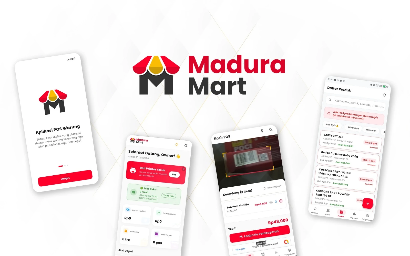 Madura Mart — Aplikasi Kasir Offline untuk Warung & UMKM